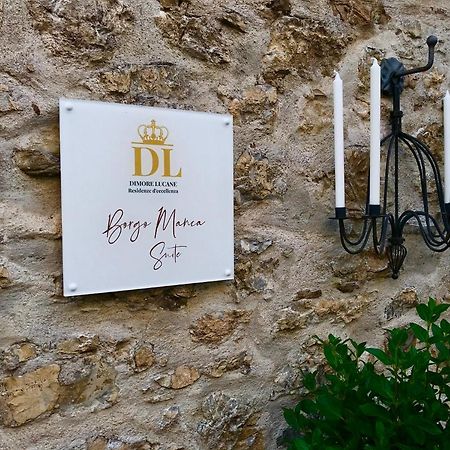 Borgo Manca Suite Sasso di Castalda Eksteriør billede