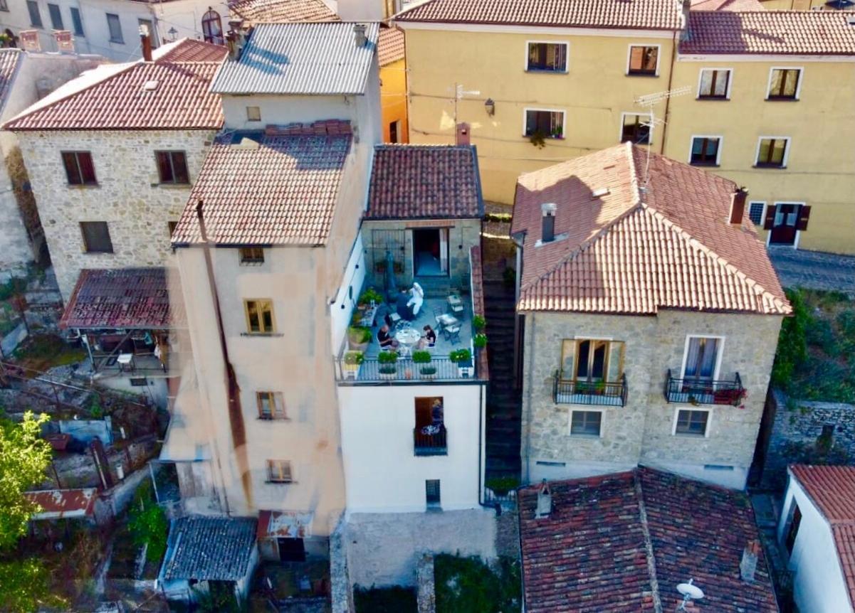 Borgo Manca Suite Sasso di Castalda Eksteriør billede